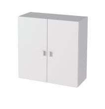 Mueble Alto de Cocina para Colgar con 2 Puertas – Color Blanco – 60 x 60 x 26,5 cm (alto x ancho x fondo)