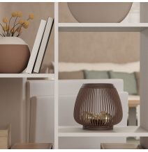 Estantería Alta Salón, Librería, Color Blanco, Medidas: 180 cm (Alto) x 85 cm (Ancho) x 28,5 cm (Fondo